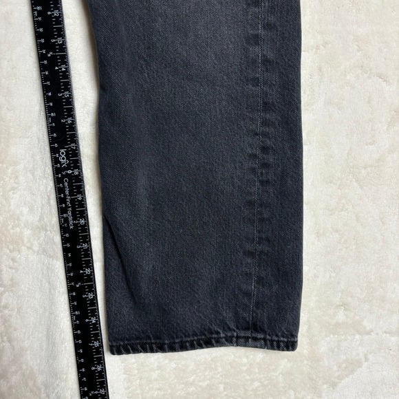 Agolde Womens Ripley Mid Rise Straight Jeans Size 28 Photogram Cotton Button Fly - Picture 12 of 12